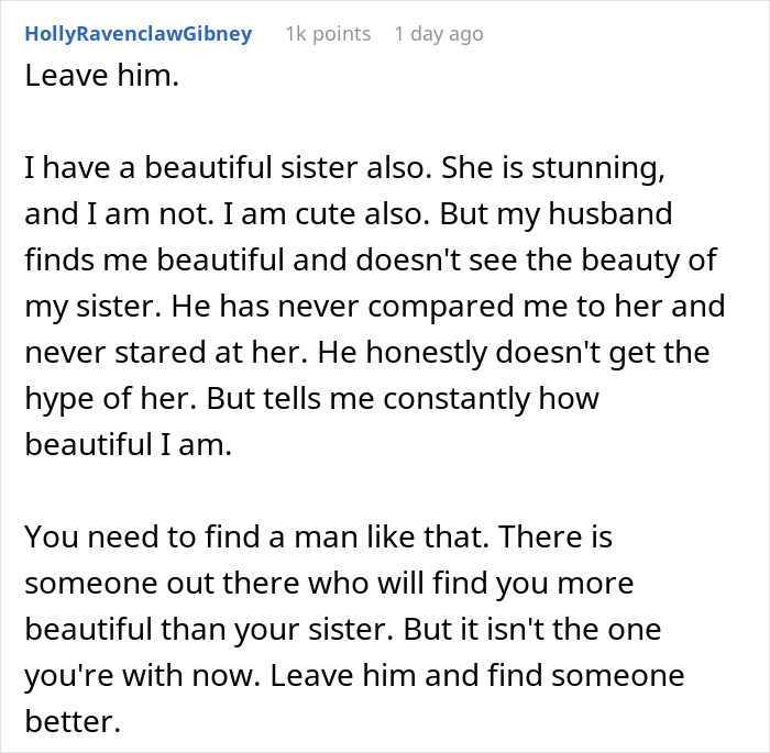 Man’s Thoughtless Remark About GF’s Sister Being Prettier Than Her Leaves Girlfriend Devastated