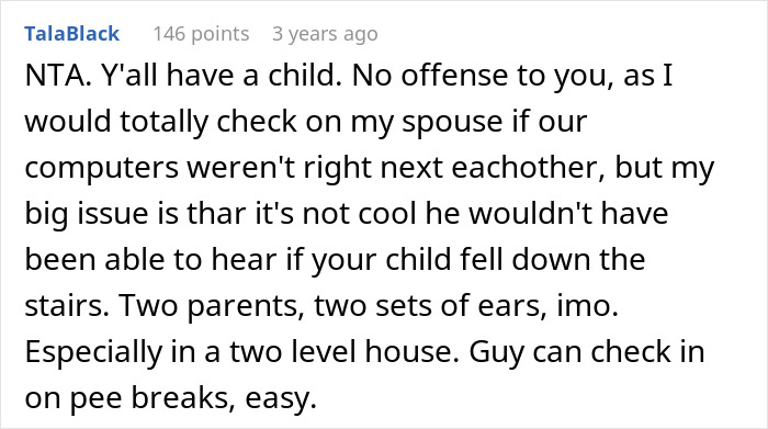 Wife Asks Husband To Check In With Her Once During His Gaming Sessions For Her Safety, He Refuses