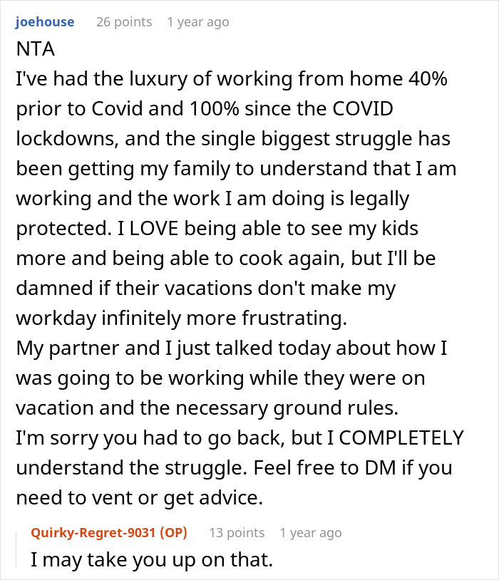 Wife Ignores Man’s Home Office Rules, Pushes Him To The Limit, Drama Ensues When He Cancels WFH