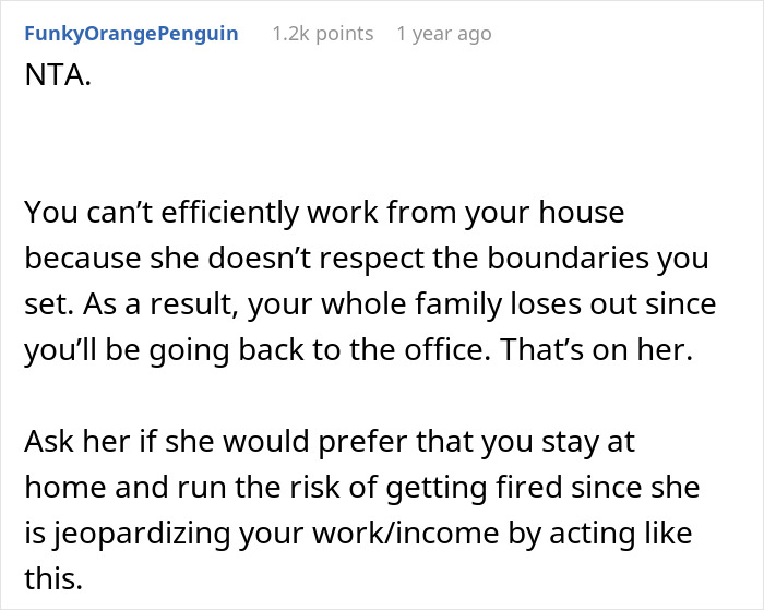 Wife Ignores Man’s Home Office Rules, Pushes Him To The Limit, Drama Ensues When He Cancels WFH