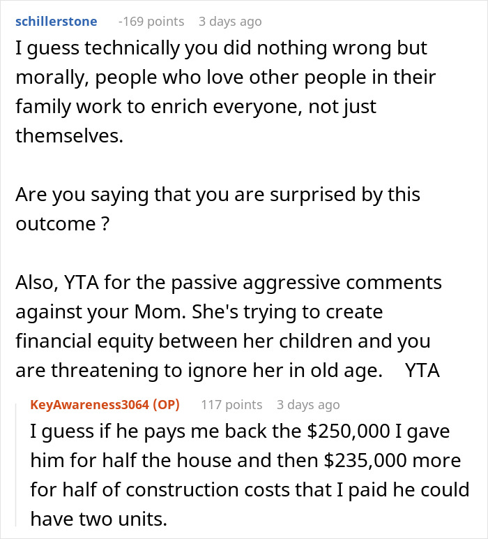 Brother Blows Inheritance On Car And Trips, Gets Mad Sibling Invested And Became A Landlord