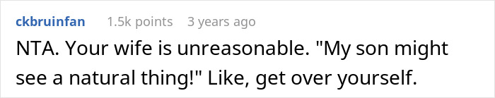 "AITA For Losing It After My Wife Wanted My Daughter To Stop Using The Bathroom In The House?"