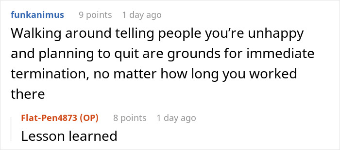 Manager Unjustly Fires Worker On The Spot And Says "Let This Be A Lesson" But Everyone Is Perplexed