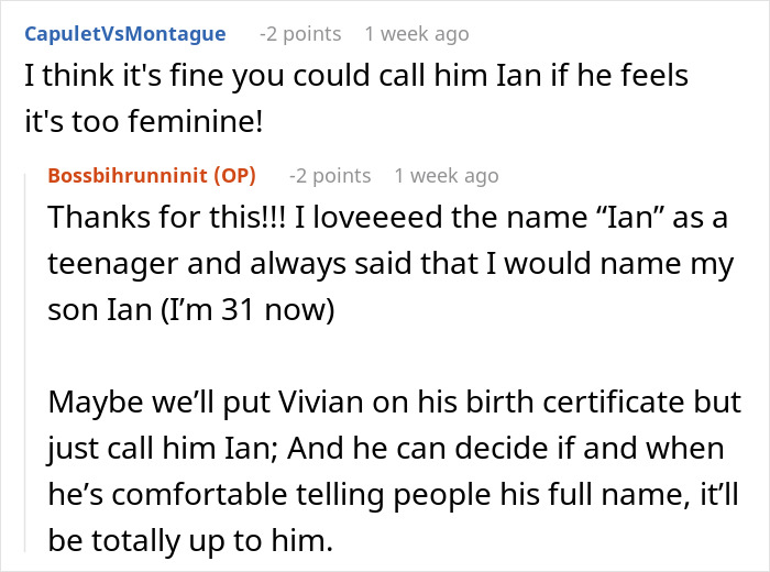 Parents Are Determined To Name Son Vivian, People Online Suggest They Rethink Their Choice