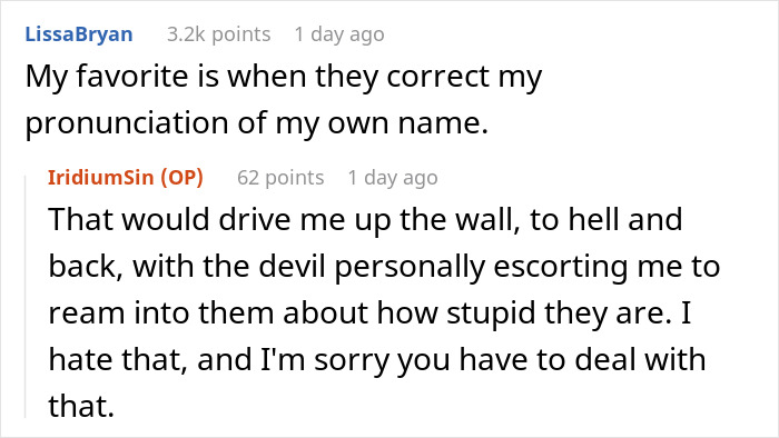 Man Disrespects Woman When He Finds Out About Her Masculine Name, She Vents On Reddit