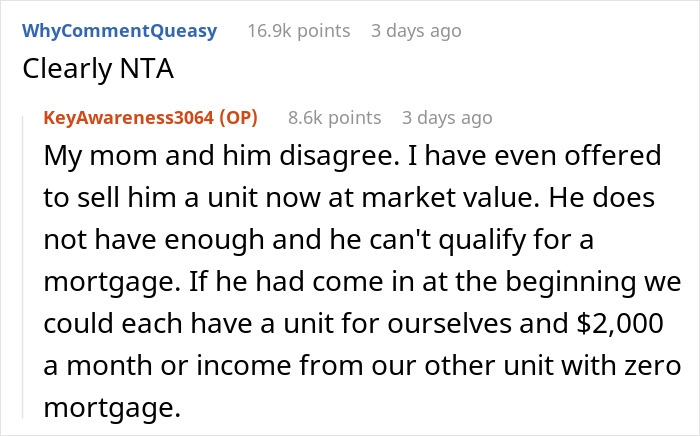 Brother Blows Inheritance On Car And Trips, Gets Mad Sibling Invested And Became A Landlord