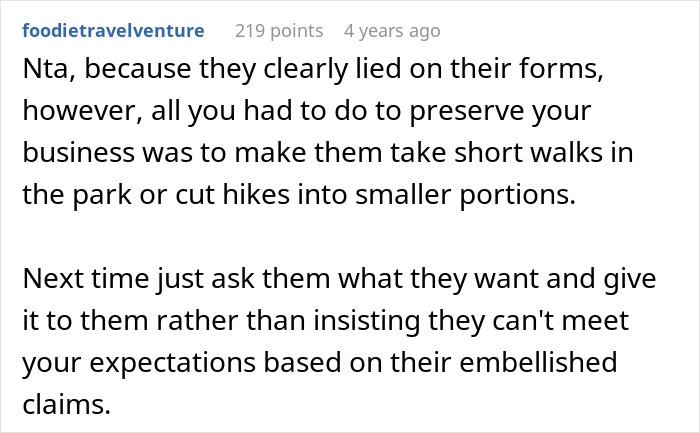 “AITA For Canceling On A Group Of Very Out Of Shape Women That Hired Me To Guide Their Hikes?”