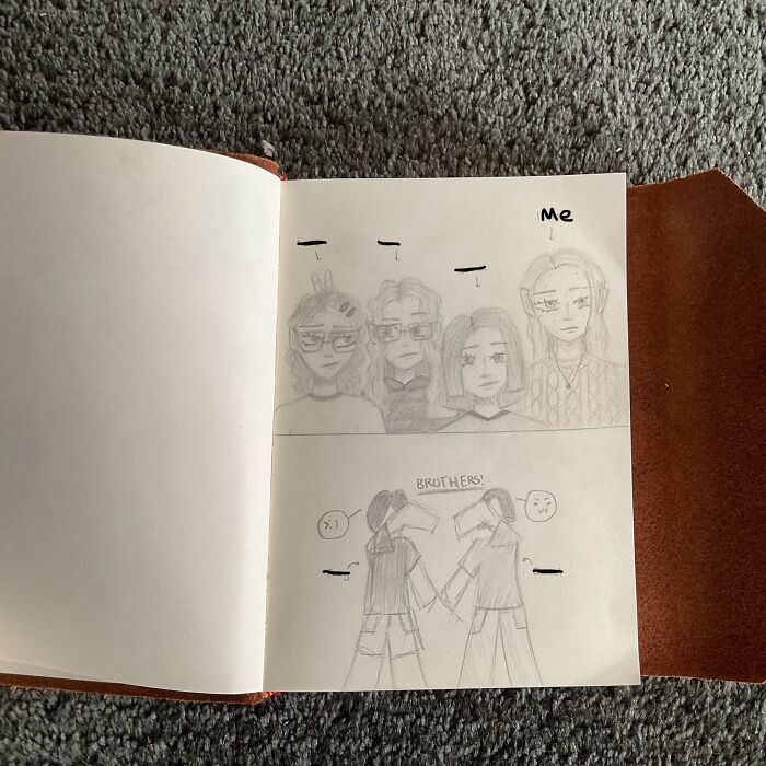 Hey Pandas, Post A Page From Your Sketchbook