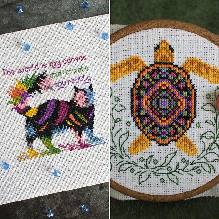My Quick And Easy Cross Stitch Patterns (25 Pics)