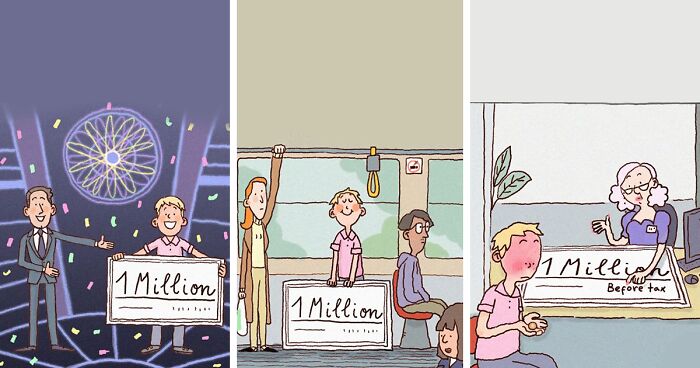 45 Comics That Feature Ironic Twists And Peculiar Humor By This Artist