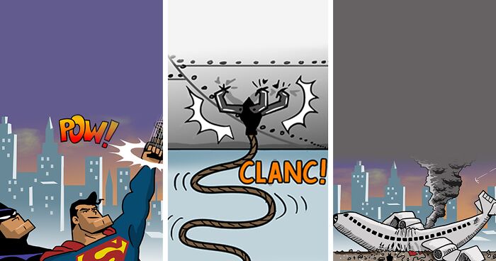 Artist Created 26 New Comics Showcasing Superheroes In Funny And Relatable Scenarios