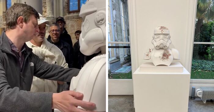 Artist Gives His Completely Blind Friend A Personal Tactile Tour Of His Venice Exhibition