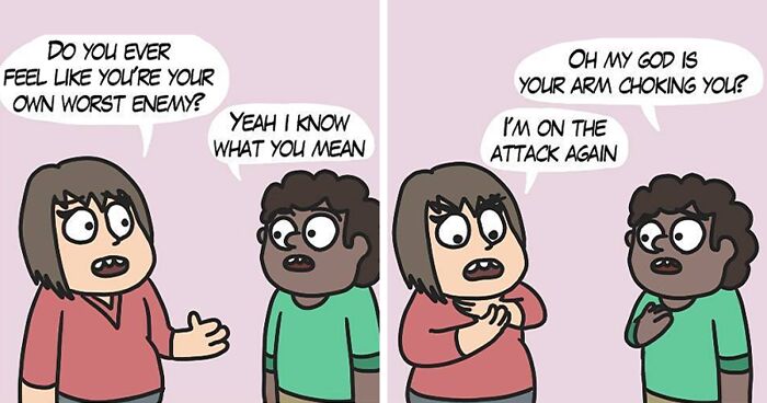 Artist Created 43 Comics That People With A Darker Sense Of Humor Might Enjoy