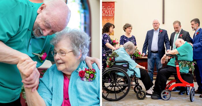 Elderly Couple Celebrates Unconditional Love After They First Exchanged Vows In 1964