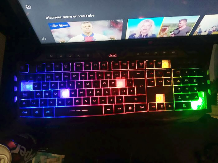 I Just Bought A Brand New Keyboard. My Little Brother Wanted To Use It For His Zoom Call So He Could Show It Off. It Came Back With Missing Keys