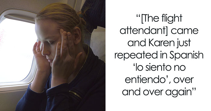 Dad Puts Entitled Karen In Her Place After She Tried To Steal His First-Class Seats