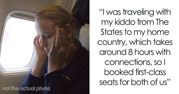 Entitled Mom Steals First Class Seats, Tells Traveler To “Respect His Elders” When Asked To Move