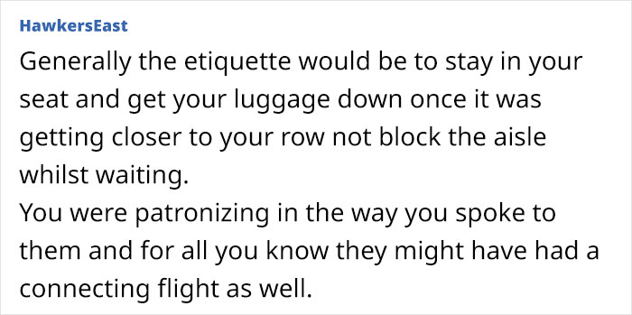 Drama Ensues After Man Refuses To Let Other Passengers On A Plane Pass By In The Aisle