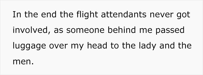 Drama Ensues After Man Refuses To Let Other Passengers On A Plane Pass By In The Aisle