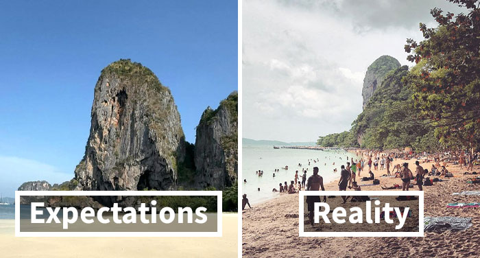 30 Comparisons Of What Famous Travel Locations Actually Look Like In Real Life