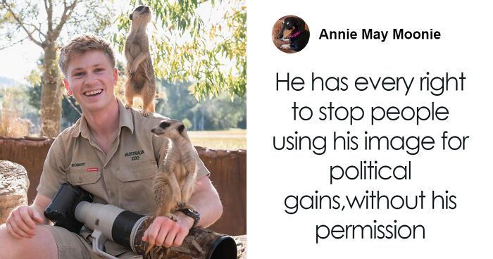 Satirical Cartoon Of Robert Irwin Creates Feud Between Son Of Wildlife Expert And Party Leader