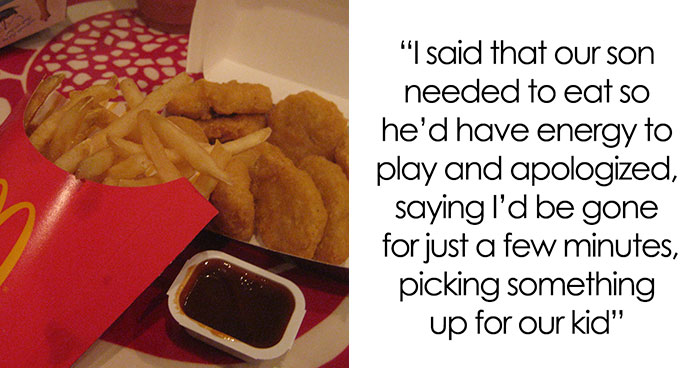 Dad Runs Out Mid-Dinner To Get His Son Some McDonald’s, Gets The Cold Shoulder From His Wife
