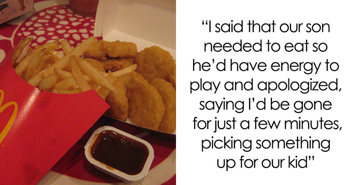 “[Am I The Jerk] For Leaving Dinner To Get My Son McDonald’s, Even Though Food Was Served?”