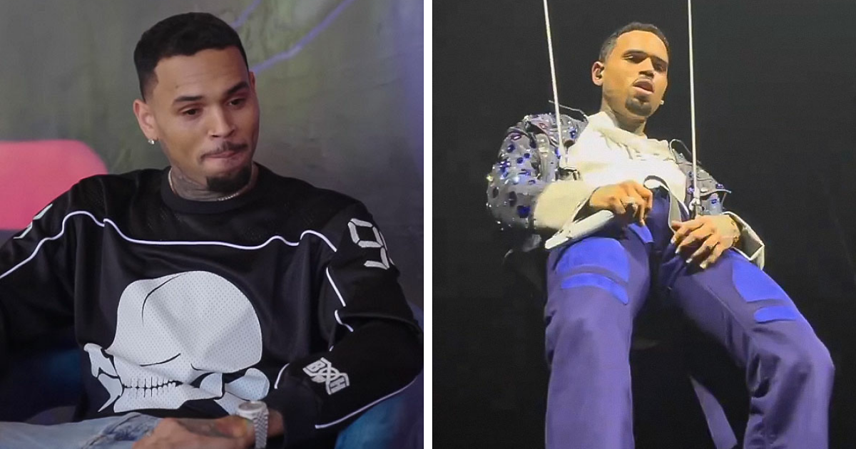 Chris Brown’s “Bulge” goes viral after it leaves concertgoers gasping