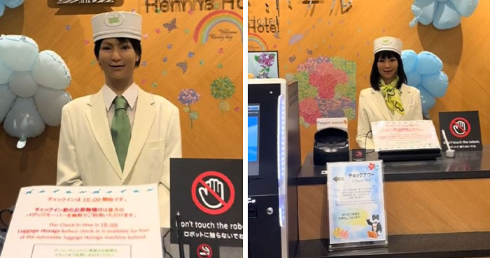 Tourist Documents Struggle To Check In After Robots Don’t Seem To Speak English