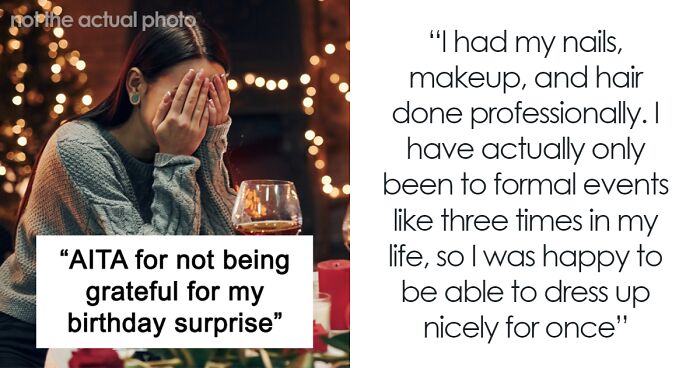 “Been Crying For Hours”: Woman Asks If She’s A Jerk For Not Being Grateful For B-Day Surprise