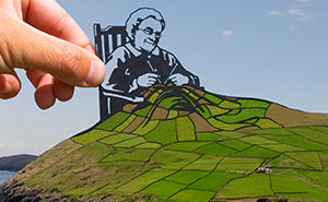 Artist Creates New Stories By Adding Cutouts To Various Landmarks (34 New Pics)