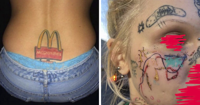 “This Is How I Used To Draw Wings When I Was 5”: 140 Bad Tattoos That Deserved To Be Shamed (New Pics)