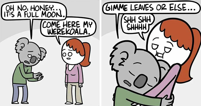 40 Lighthearted Comics By This Artist That Turn Slightly Dark At The End (New Pics)