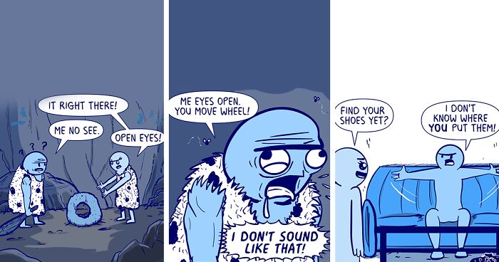 This Artist Created “Ok Blue Comics”, And Here Are His 24 New Works