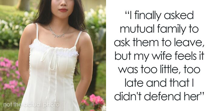 Man Sees How Upset Wife Is That His Stepsister Wore White To Their Wedding, Starts Defending Her