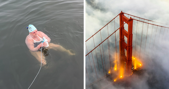 Amy Appelhans Gubser Completed A 17-Hour Swimming Journey Through Cold, Shark-Inhabited Waters