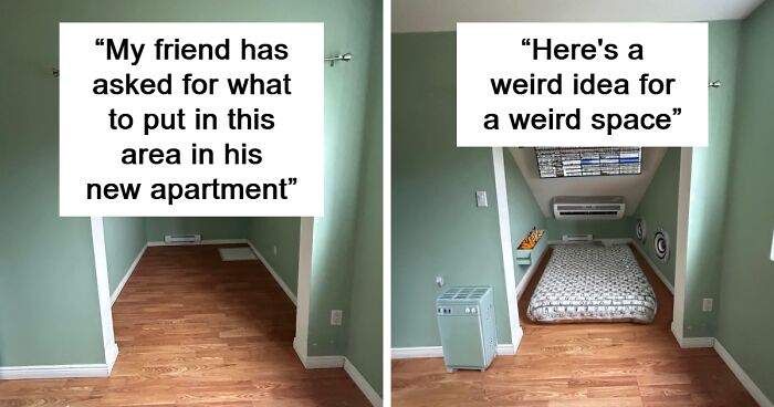 Guy Needs Ideas How To Fill An Awkward Empty Space, X Users Deliver These 50 Hilarious Ones