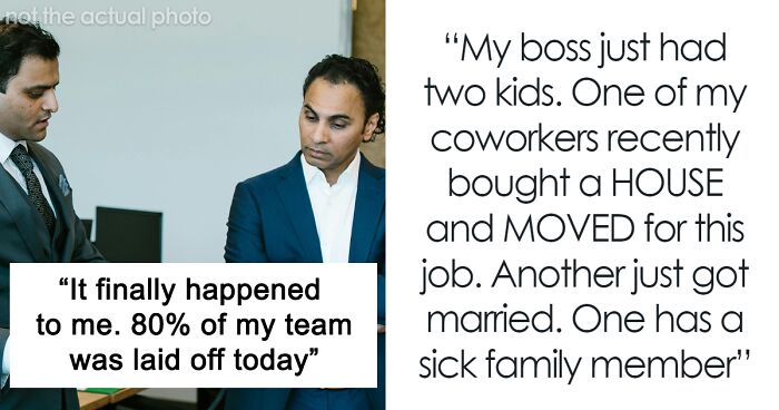 “I Slack Off, Do The Bare Minimum”: Guy Shocked 80% Of His Team Is Fired