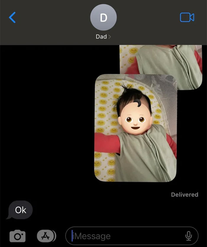 My Dad When I Text Him Pics Of His Grandson