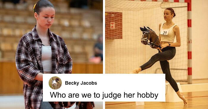 Hobby Horse Athlete Films Herself “Burning In Pain” To Prove To Trolls It’s A “Real Sport”