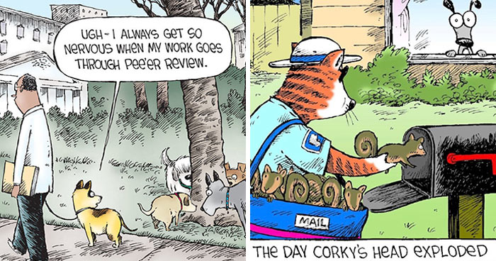 Dave Coverly’s “Speed Bump”: 46 Comics Showcasing The Humor In Everyday Life And Animal Antics (New Pics)