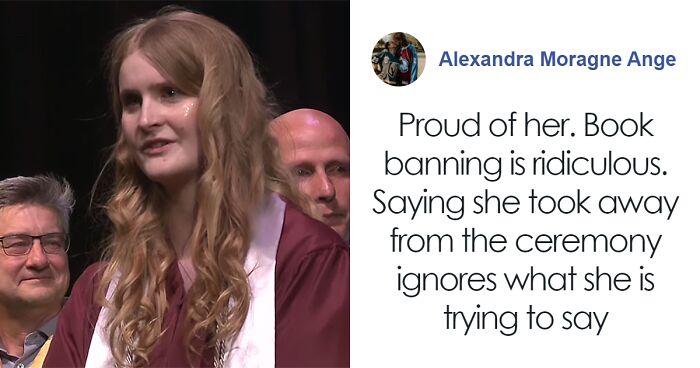 Teen’s Protest Goes Viral After She Gives Superintendent Banned Book At Graduation