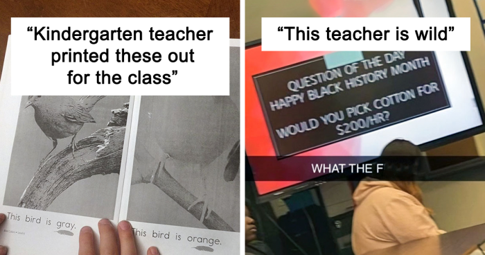 60 Of The Worst Teachers Being Absolute Jerks, As Shared By Unfortunate Students Online (New Pics)