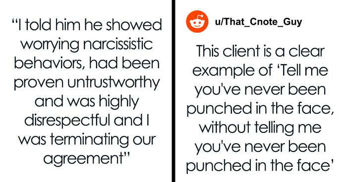 Man Fires Client Who Lies, Harasses, And Disrespects Him, Drama Ensues