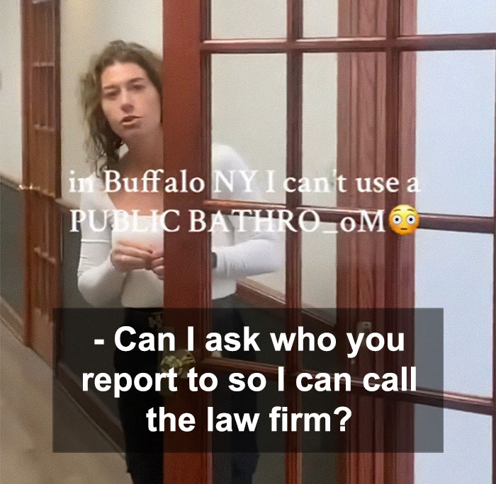 White “Office Karen” Berates Black Woman Using Law Firm’s Bathroom