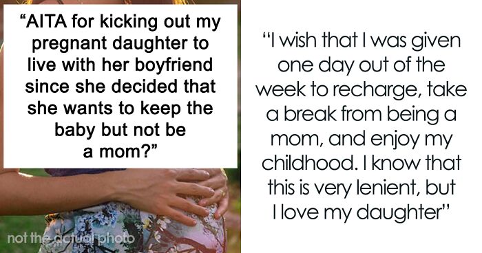 “She Cried And Yelled”: Pregnant 19 Y.O. Ends Up Being Kicked Out After Making Demands Of Her Mom