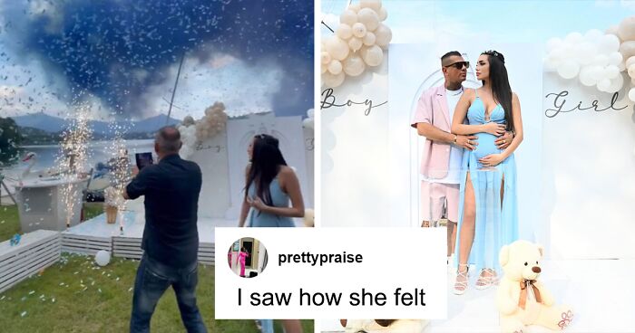 Man Called Out For Being Selfish After Ignoring Wife At Gender Reveal To Celebrate Alone