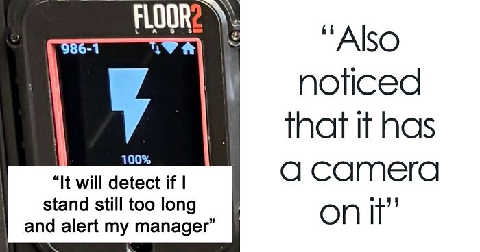 Company Makes Workers Wear ‘Remote Alarms’, Guy Discovers They Have A Camera While In Bathroom