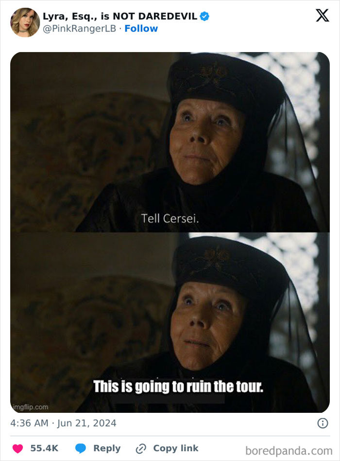 "Tell Cersei..."