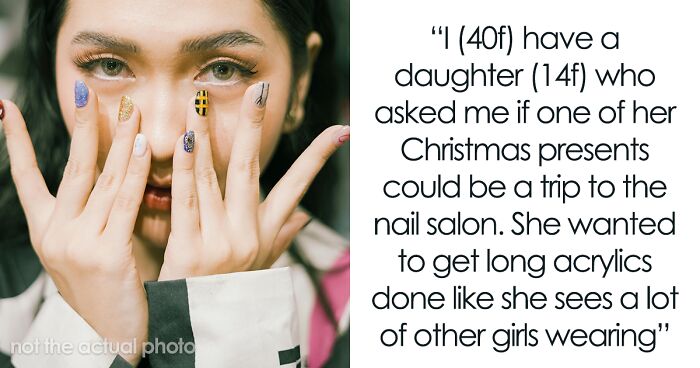 Woman Expects Daughter To Get Cheap Press-On Nails Over Acrylic Ones, Netizens Bash Her